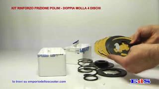 KIT FRIZIONE POLINI A DOPPIA MOLLA PER VESPA 50 - PRIMAVERA - ET3