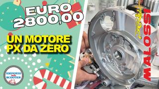 Un motore Vespa PX da ZERO - Kit 177cc MALOSSI completo