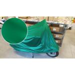 TELO COPRIVESPA IN TESSUTO ELASTICIZZATO VERDE